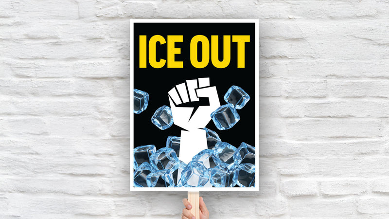 Vertical Protest Signs