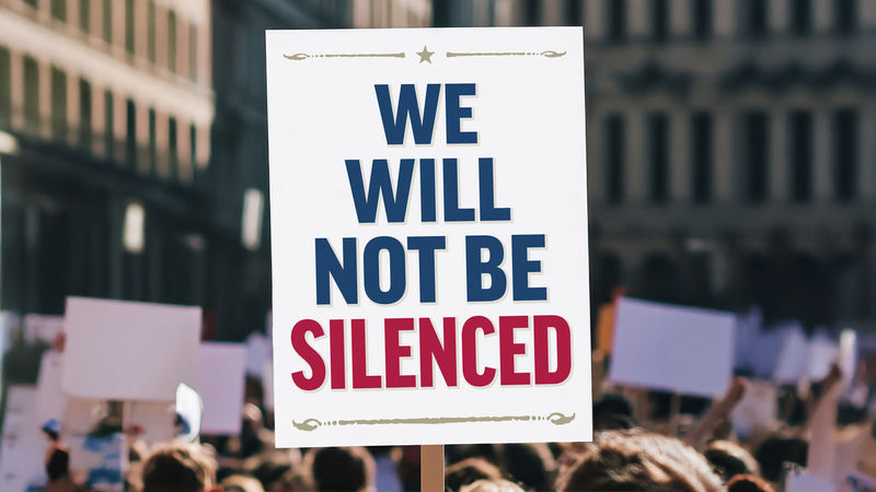 Protest signs
