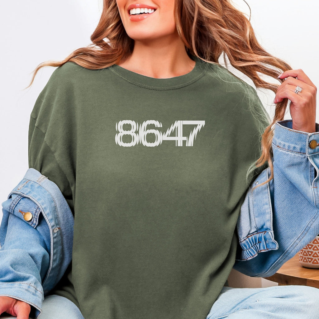 8647 dark edition t-shirt