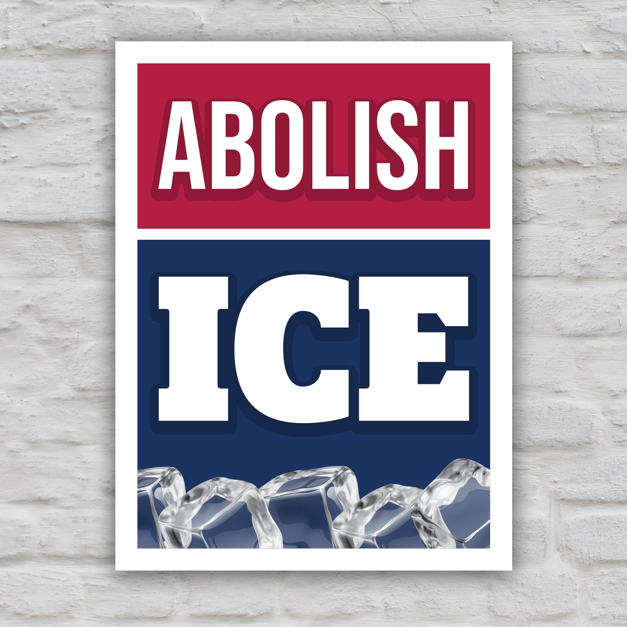 Abolish ICE protest sign