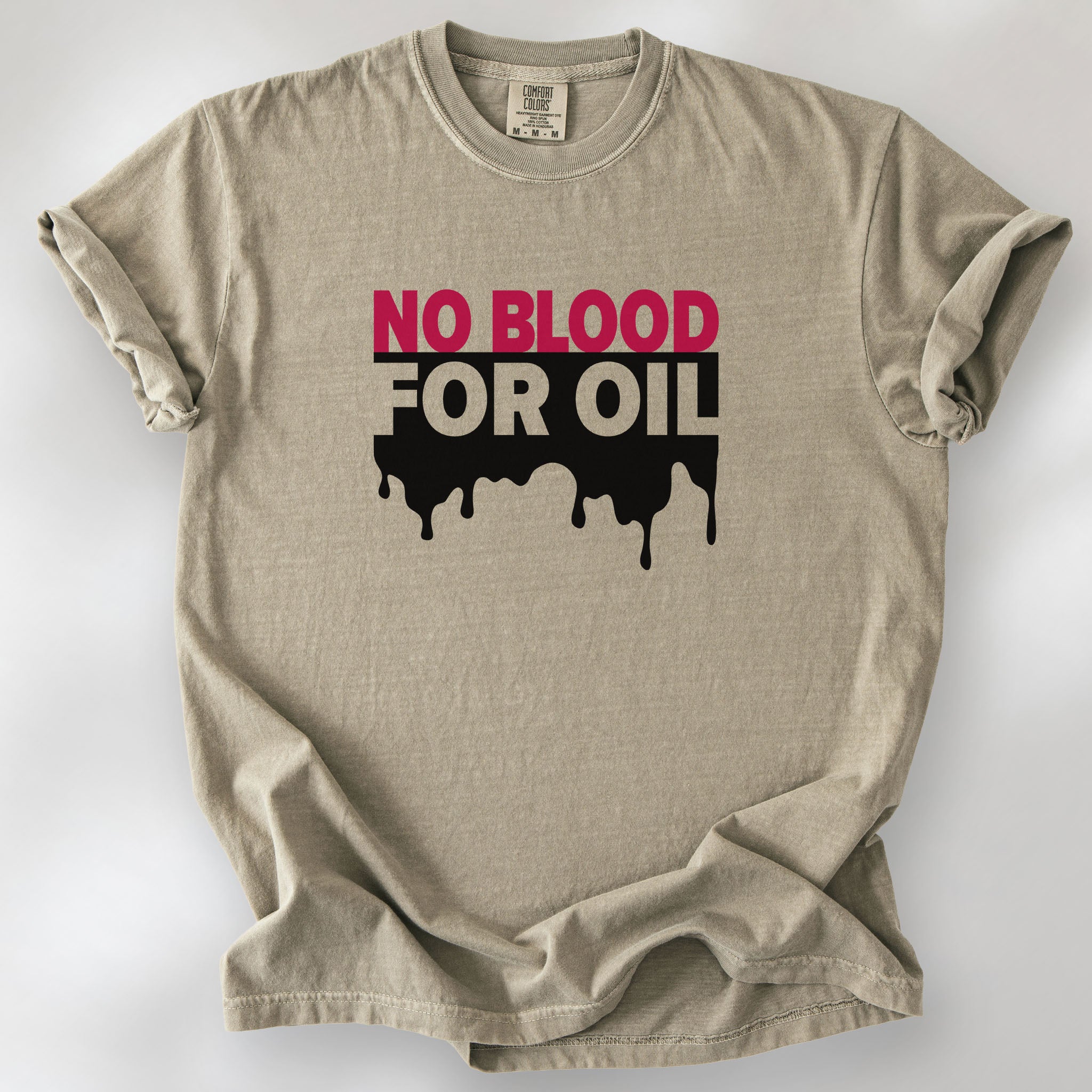 No Blood For Oil t-shirt