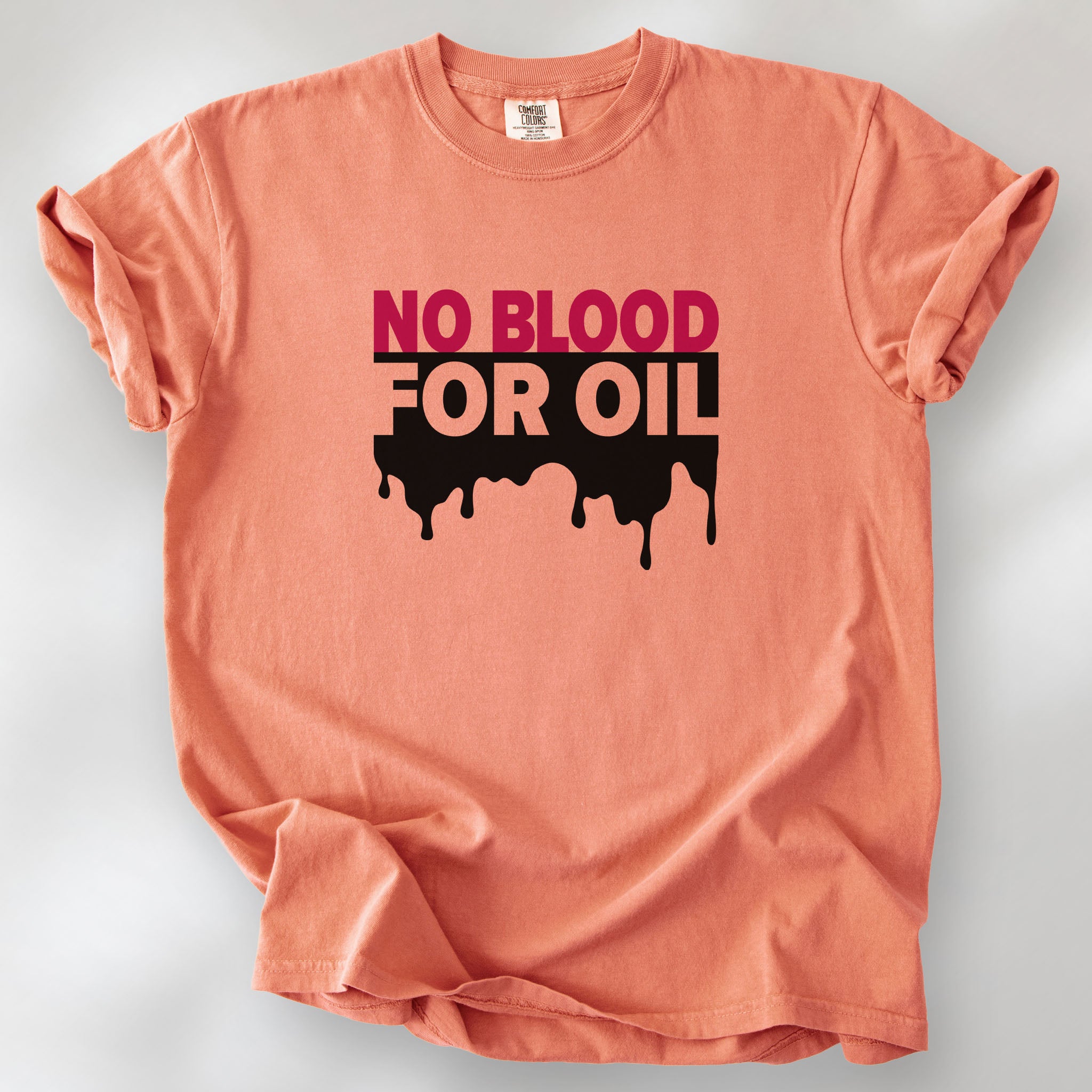 No Blood For Oil t-shirt