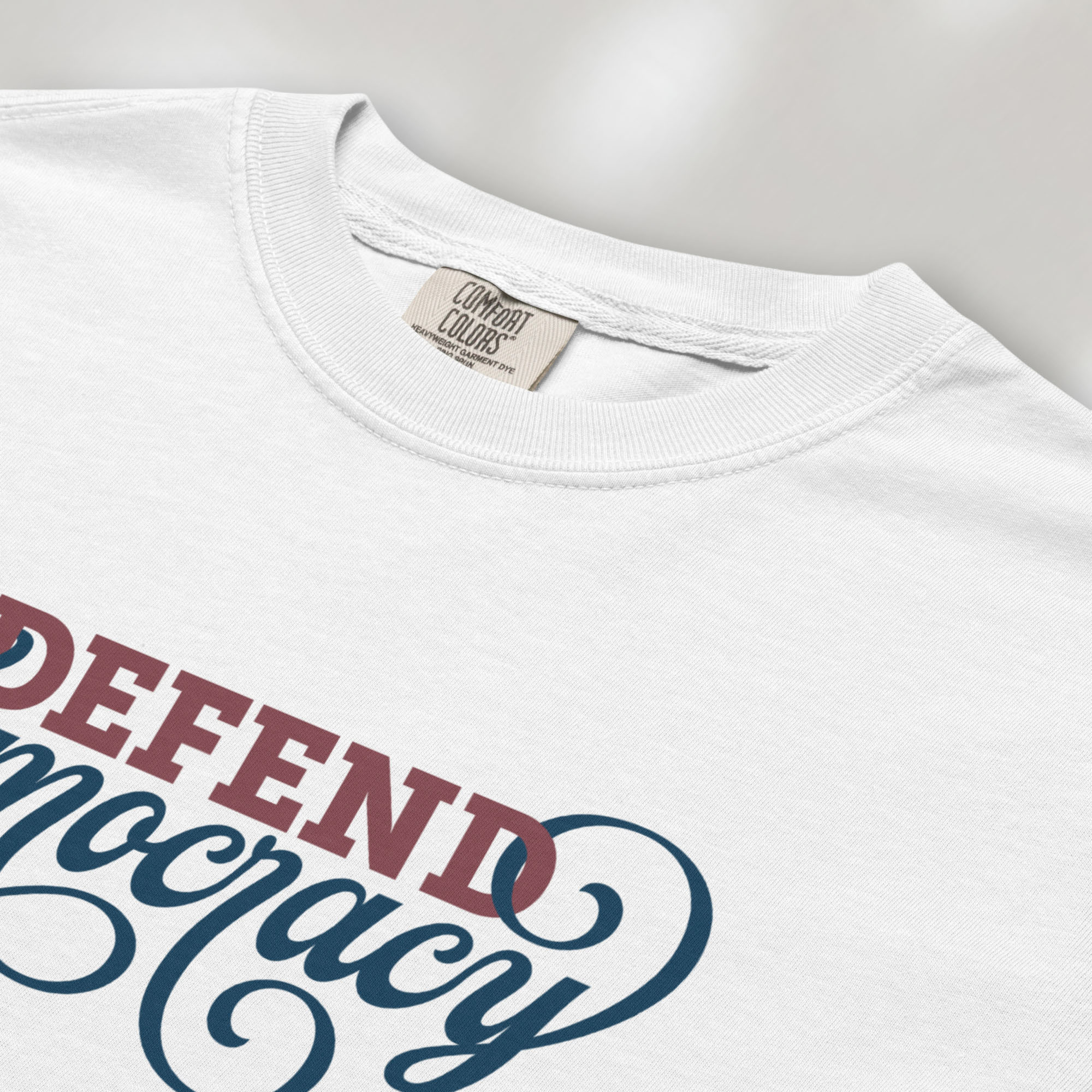Defend Democracy t-shirt