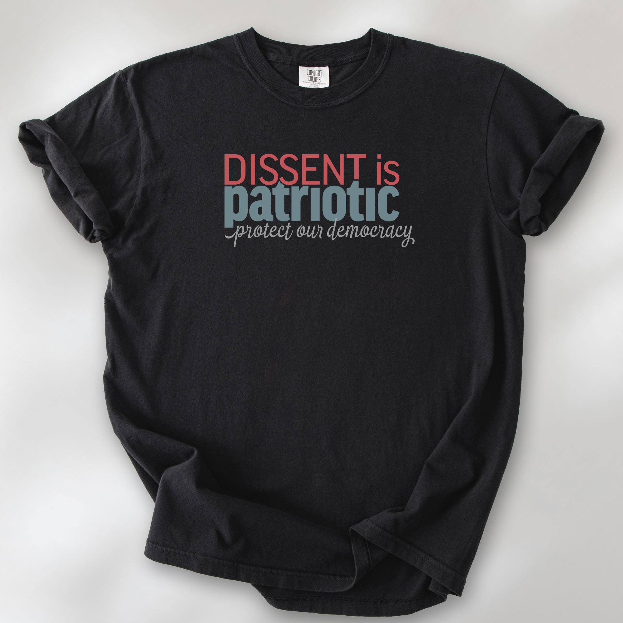 Dissent Is Patriotic dark edition t-shirt