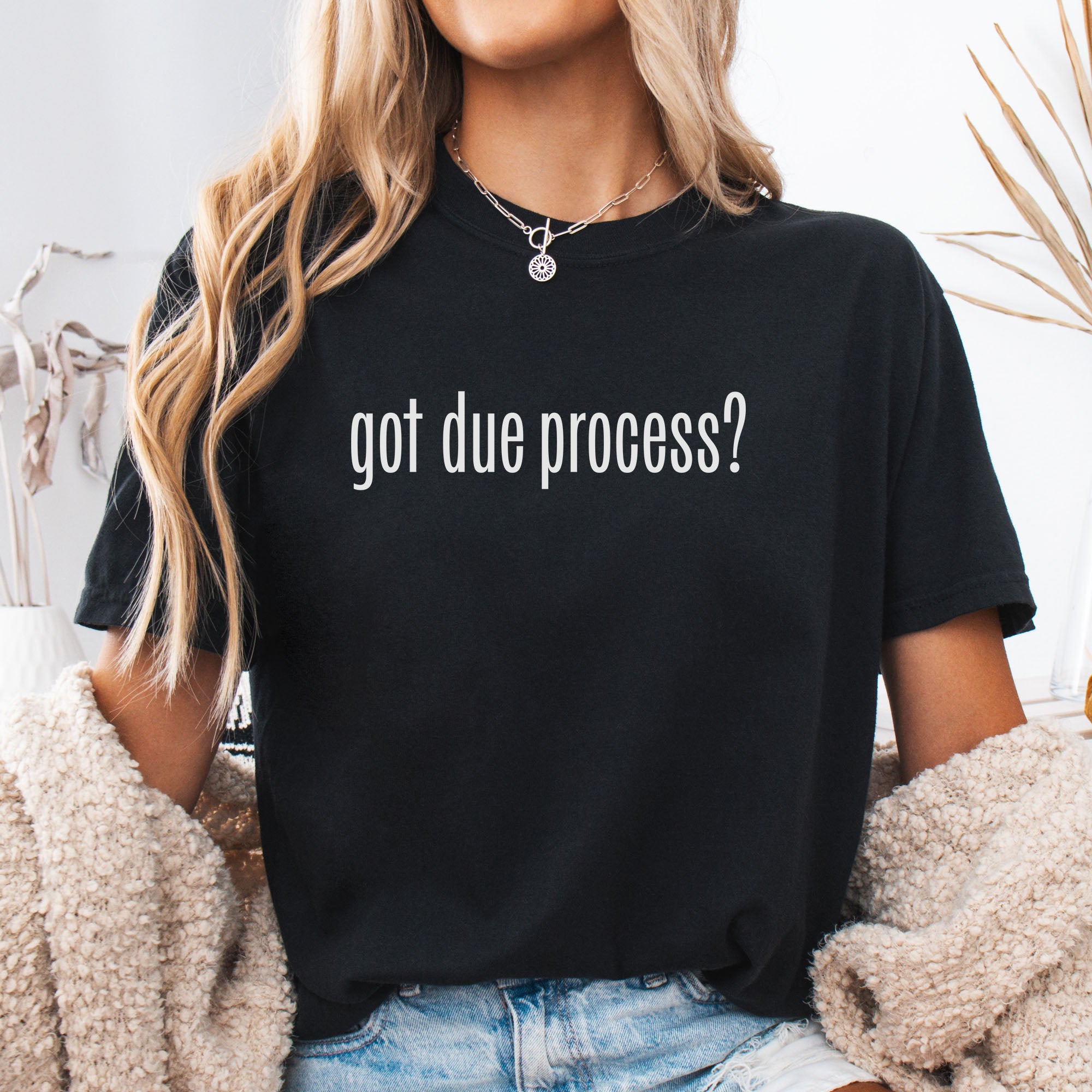 Got Due Process? t-shirt