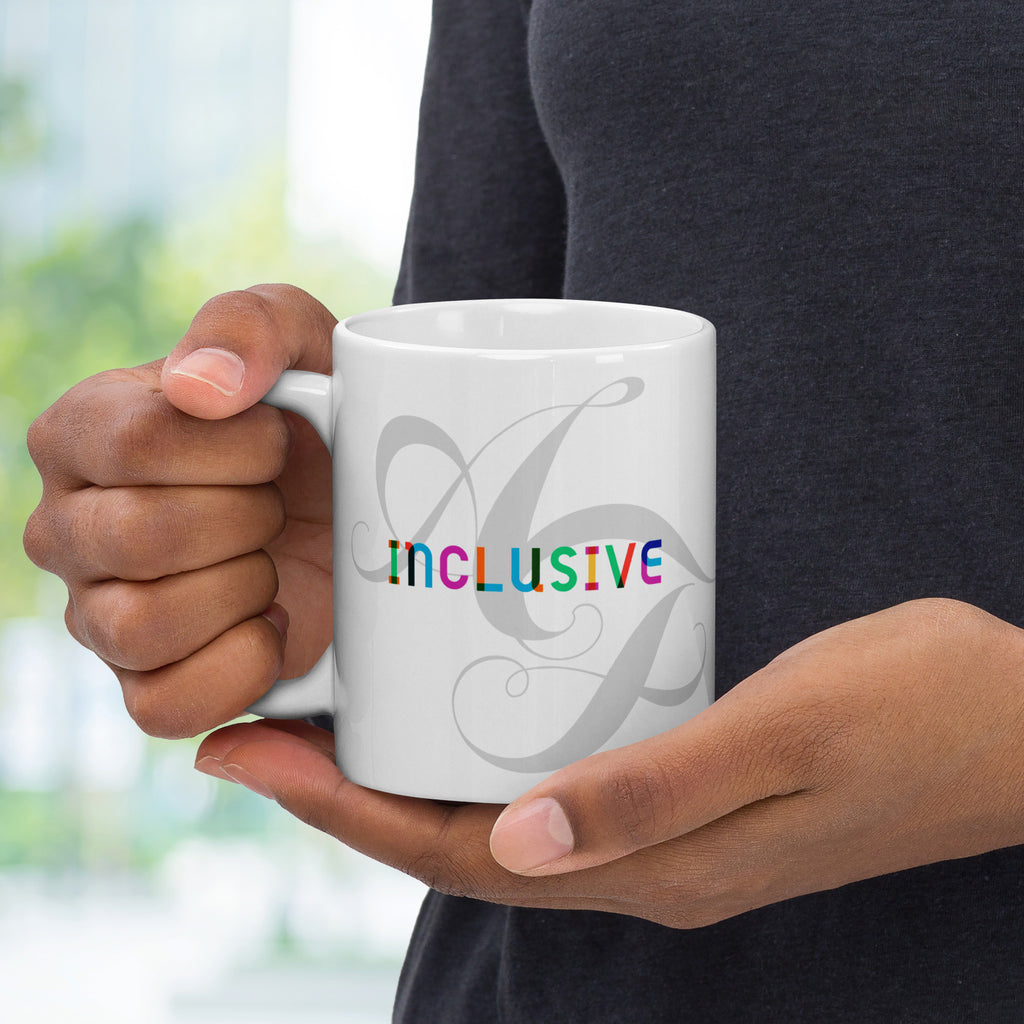 Inclusive AF coffee mug