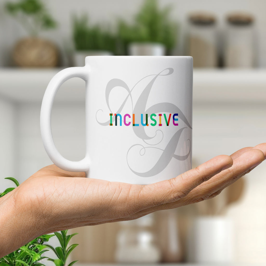 Inclusive AF coffee mug