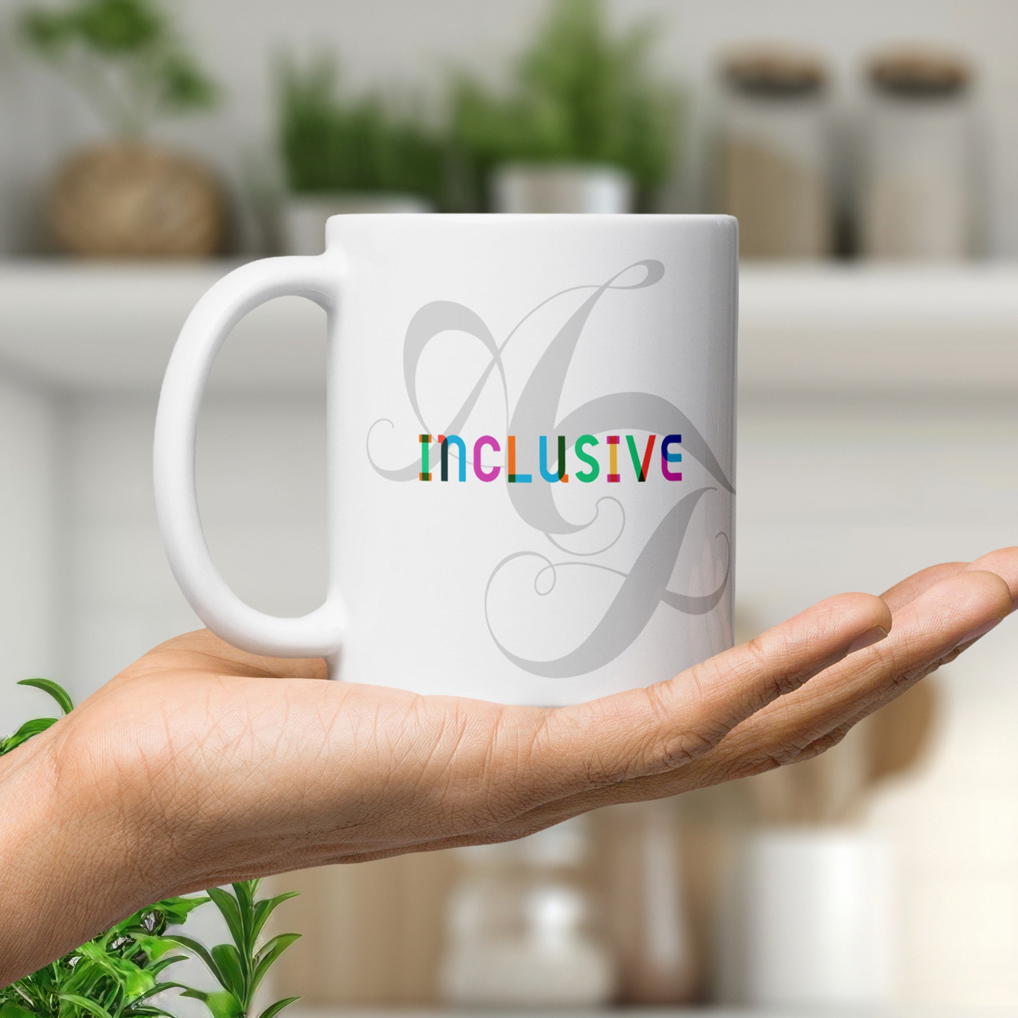 Inclusive AF coffee mug