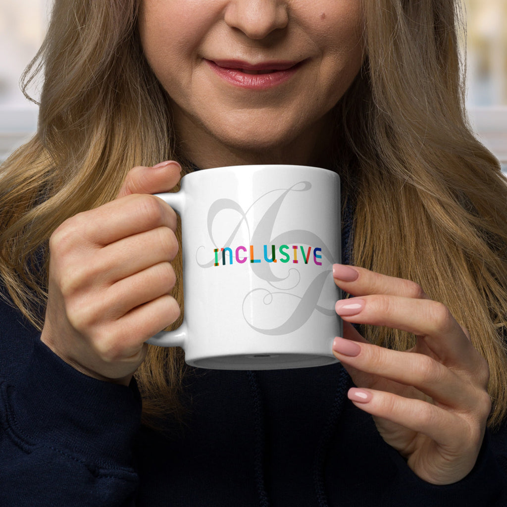 Inclusive AF coffee mug