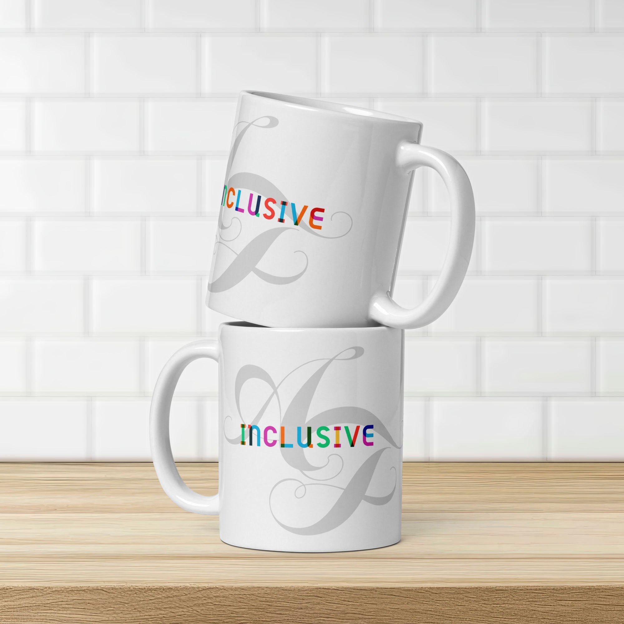 Inclusive AF coffee mug
