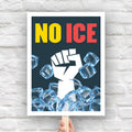 No ICE protest sign (digital download)