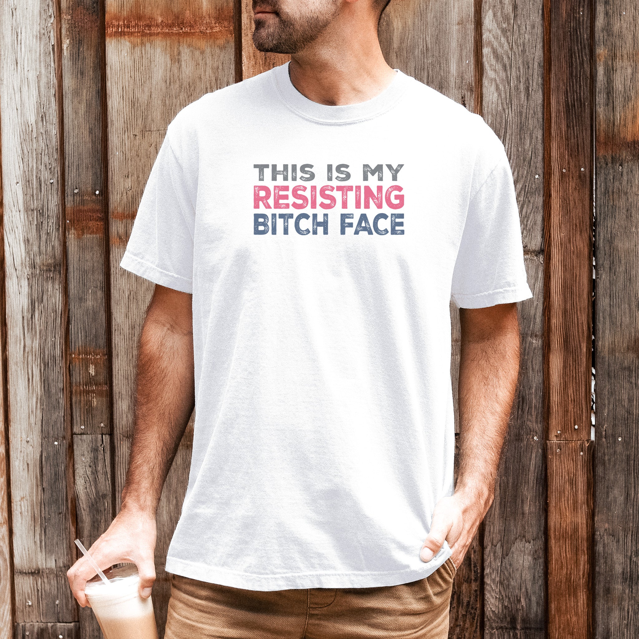 Resisting Bitch Face t-shirt