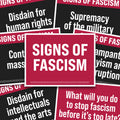 Signs Of Fascism protest sign bundle (digital download)