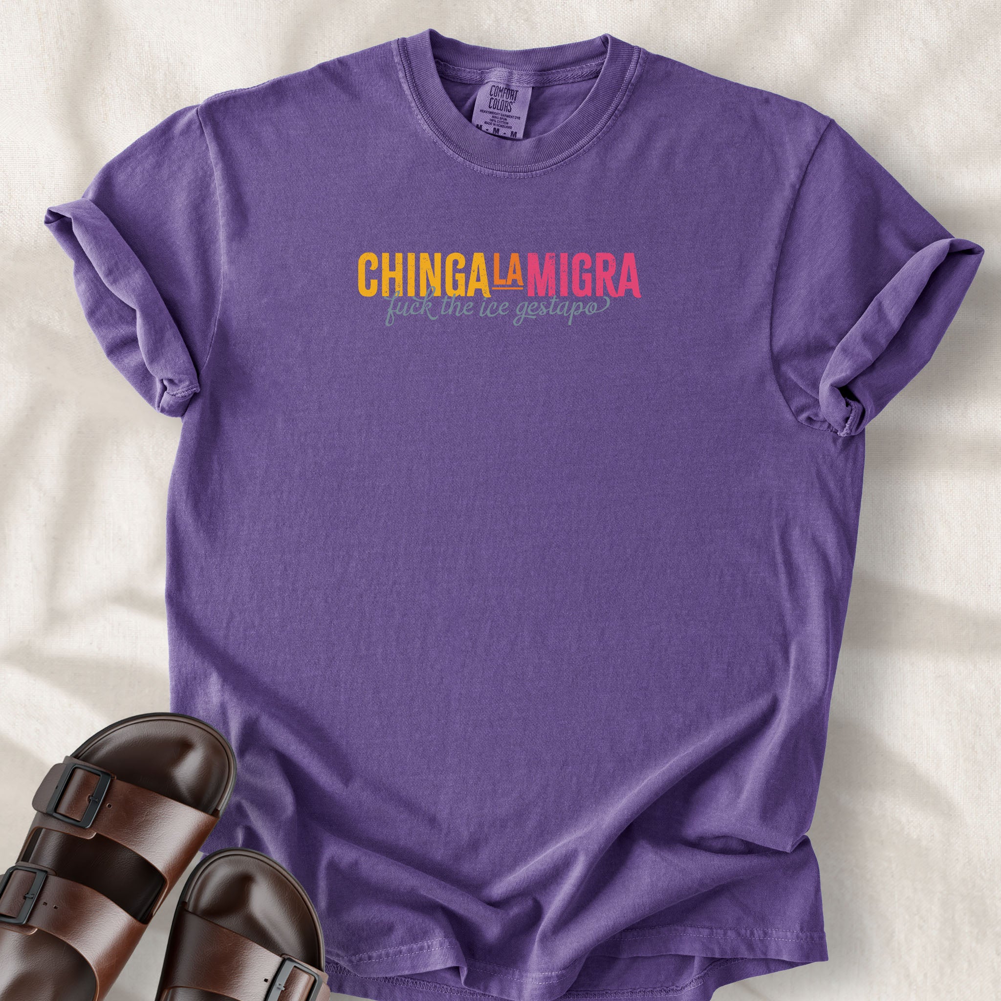 Chinga La Migra – Fuck The ICE Gestapo t-shirt