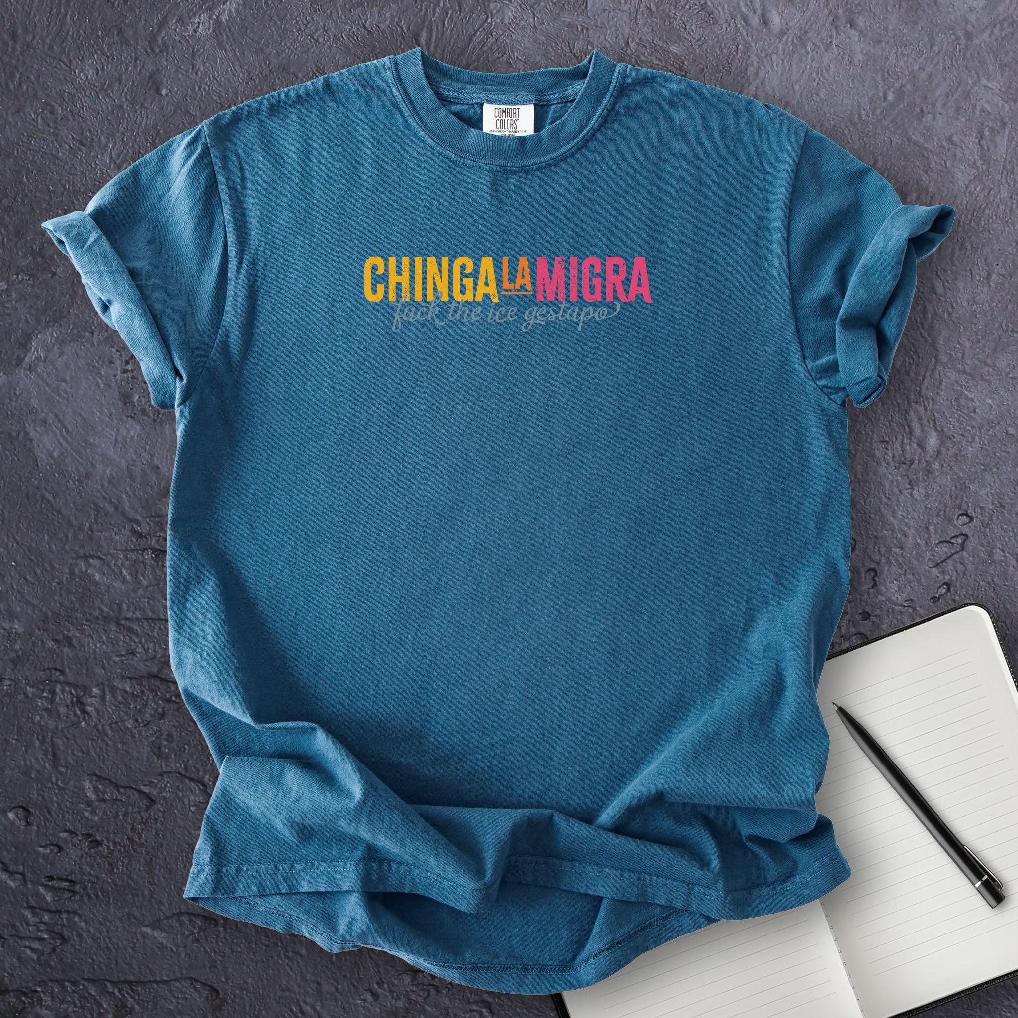 Chinga La Migra – Fuck The ICE Gestapo t-shirt
