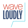 WaveLoudly logo and link to home page.
