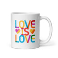 Love Is Love Gilbert Stacked coffee mug