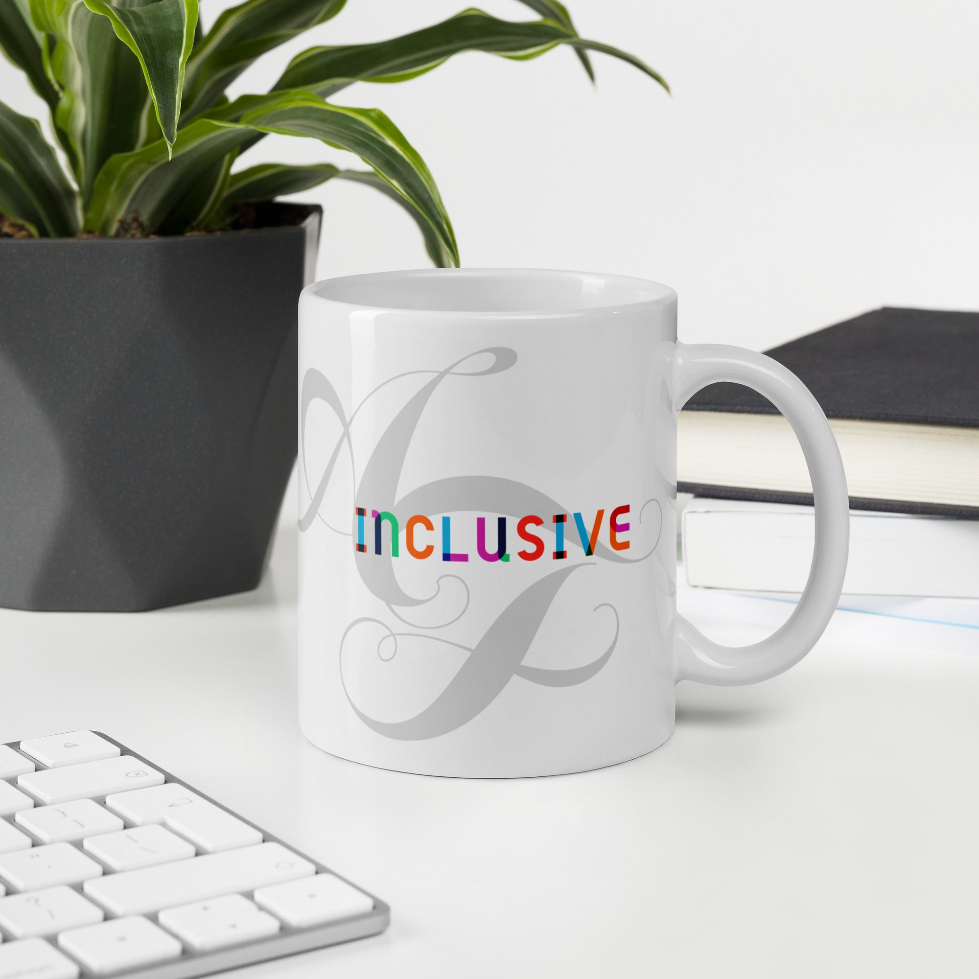 Inclusive AF coffee mug